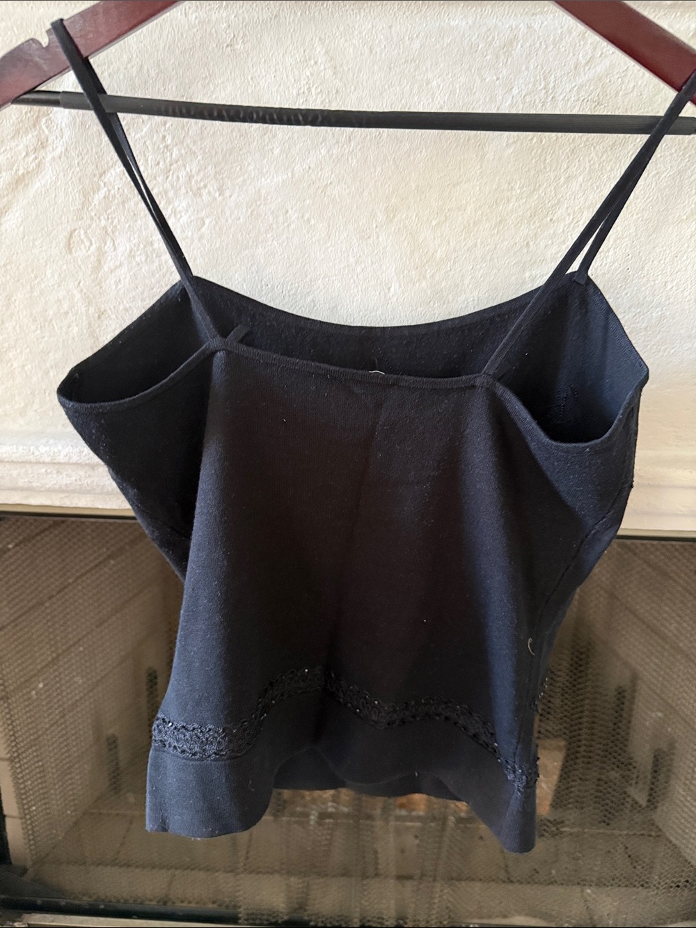 Cache Black Beaded Embellished Cami Tank Top - Picture 5 of 5
